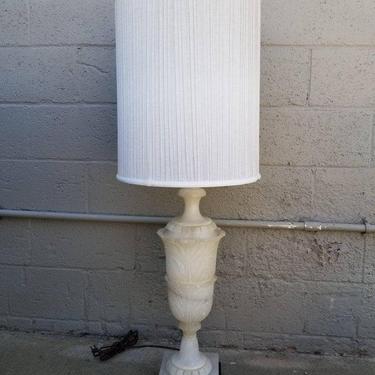 Large Alabaster Table Lamp 