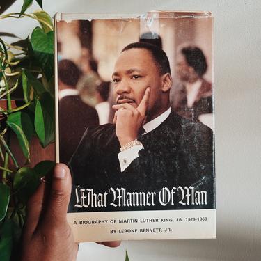 Vintage Hardcover “What Manner of a Man” by Lerone Bennett Jr. (1964)