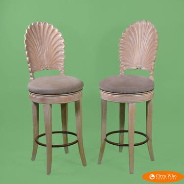 Pair of Grotto Stools