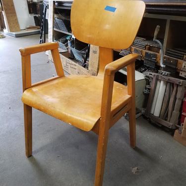 MCM Bent Wood Chair As Is