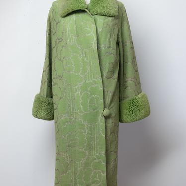 1920s Green Wool Coat 