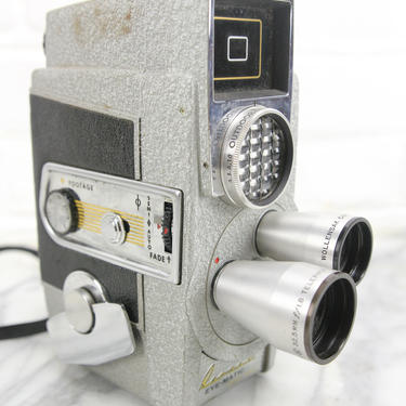 Revere Eye-Matic Spool Eight Model CA 2 8mm Film Movie Camera 