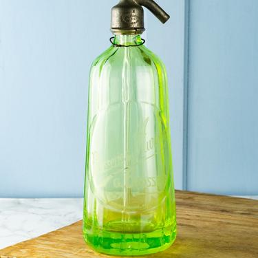 Antique French Seltzer Bottle