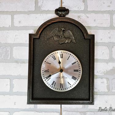 Seth Thomas Eagle Wall Clock 