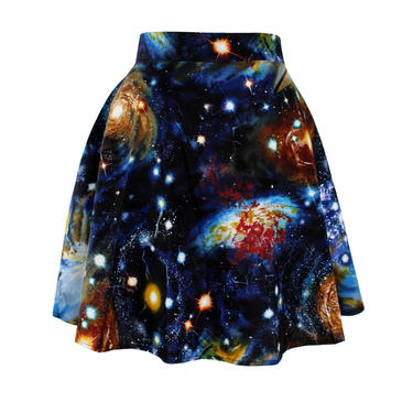 ON SALE!! Galaxy Mini Circle Skirt 