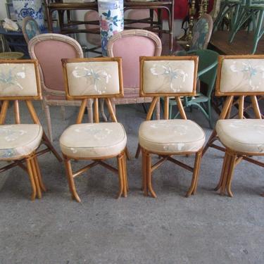 Kitchy 1950's Bamboo Chair Set
