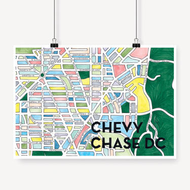 Chevy Chase DC Print