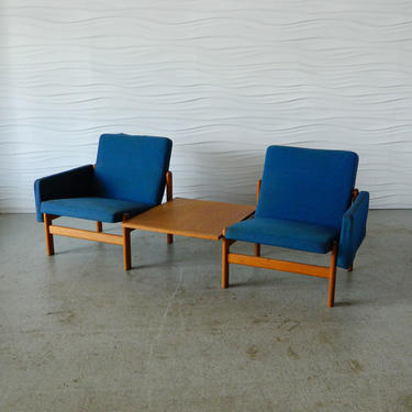 HA-C8350 Danish Oak Chairs with Table