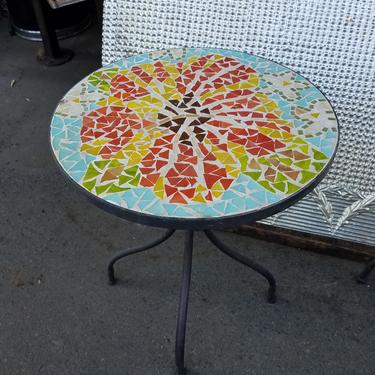 Mosaic Cafe Table