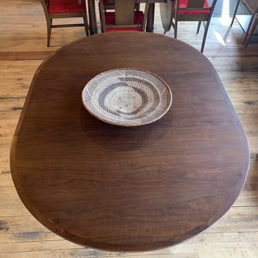 Mid-Century Walnut Dining Table w/ Leaf