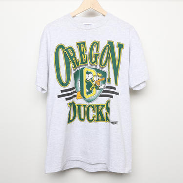 UNIVERSITY of OREGON DUCKS heather grey 1990s vintage football basketball college t-shirt 