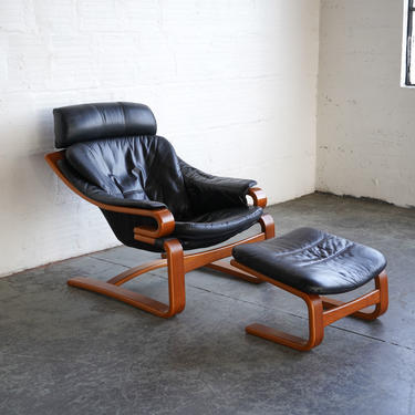 Apollo Chair and Ottoman by Svend Skipper for Skippers Møbler