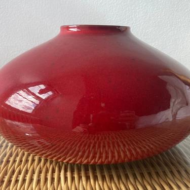 Amano Oxblood Red Vase 