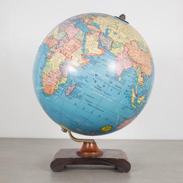 9&quot; Cram's Terrestrial Globe c.1960