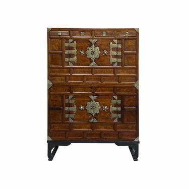 Chinese Korean Style Small Narrow Hardware Accent Storage Stack Cabinet cs7050E 