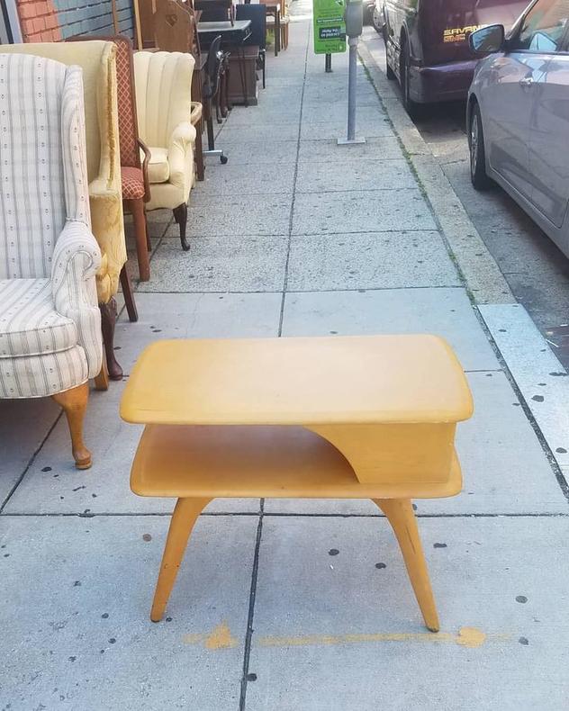 SOLD. MCM End Table, $95.