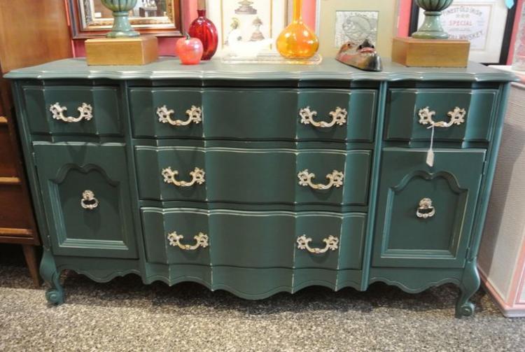 Faux French sideboard credenza. Miss Pixies