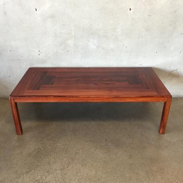 Mid Century Danish Vejle Stole Rosewood Coffee Table