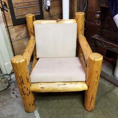 Beautiful Misty Mountain Furniture Co. Natural Log Chair