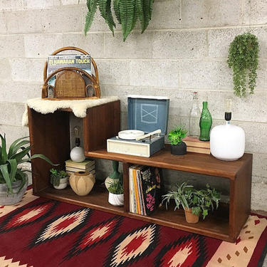 LOCAL PICKUP ONLY  --------------- Vintage Wood Console 