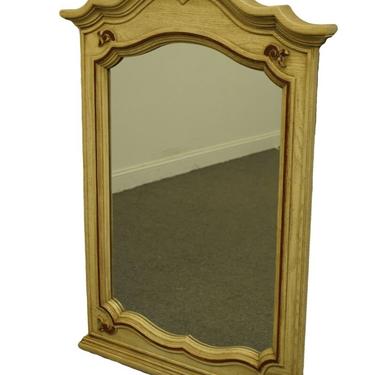 Stanley Furniture French Provincial Cream Painted 49x35" Dresser / Wall Mirror 