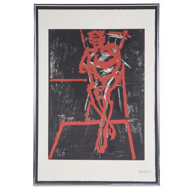 Frank Auerbach. Seated Figure