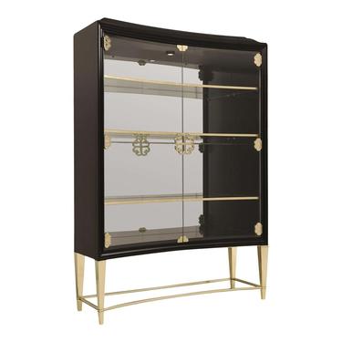 Caracole Signature Classically Modern Connoisseurs Display Cabinet