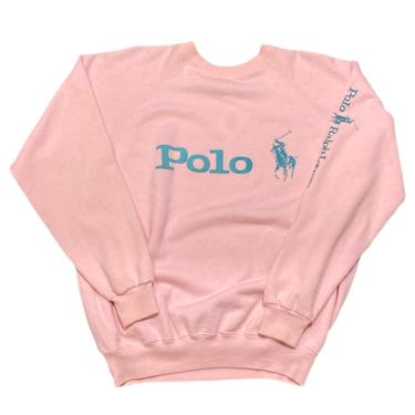 (XL) Bootleg Polo Ralph Lauren Pink Crewneck 121821RK