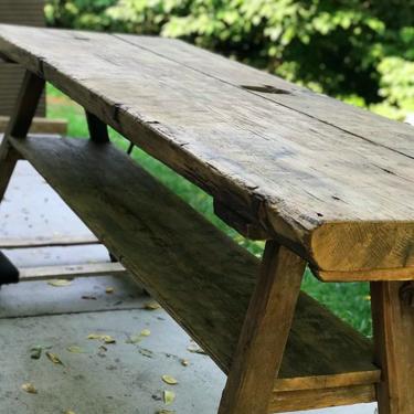 European Raw Wood Table