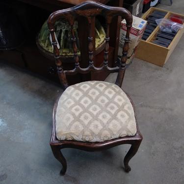 Petite wooden chair