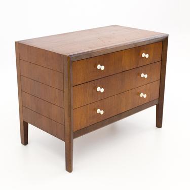 George Nelson Style West Michigan Furniture Co Mid Century Nightstand Small Chest - mcm 