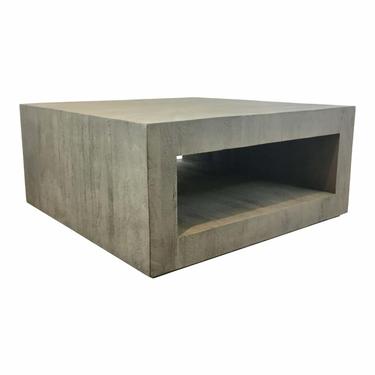 Studio a Modern Gray Driftwood Cocktail Table