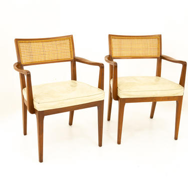 Sligh Furniture Mid Century Dining Chairs - Pair - mcm 