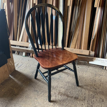 Wood dining room chair
