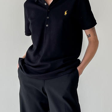 Ralph Lauren Black Polo Shirt (M)