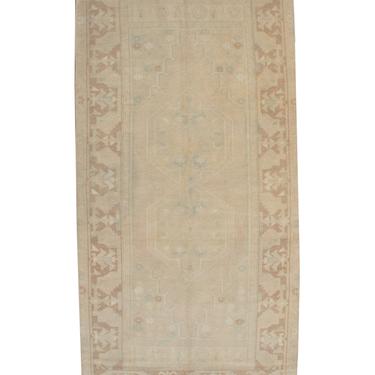 Vintage Hand Knotted Wool Rug, 3'-10&quot; x 7'-3&quot;