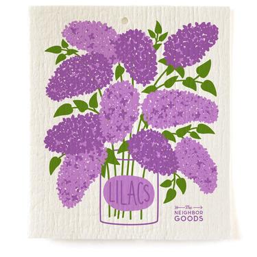 Lilacs Sponge Cloth_SECONDS