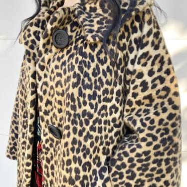 Lovely Leopard Print Coat