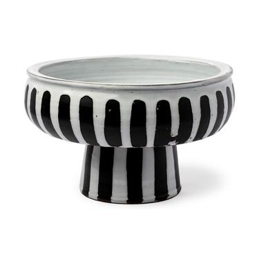 Lexington Ceramic Striped Bowl