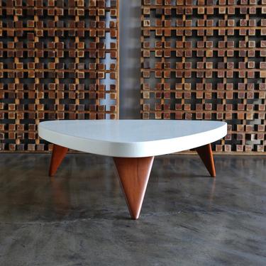 Paul Frankl Cork Top Coffee Table for Johnson Furniture circa 1955
