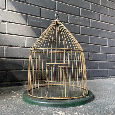 1920s Metal Bird Cage 