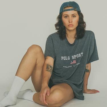 Vintage Polo Sport Embroidered Tee