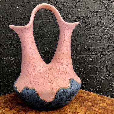 Pink Southwestern Double Vessel Vase