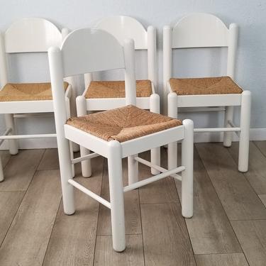 Italian Postmodern Dining Chairs Set of - 4 . 
