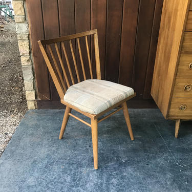 Conant Ball Side Chair Soindle Back Shaker Rustic Farmhouse Vintage Mid-Century Modern 