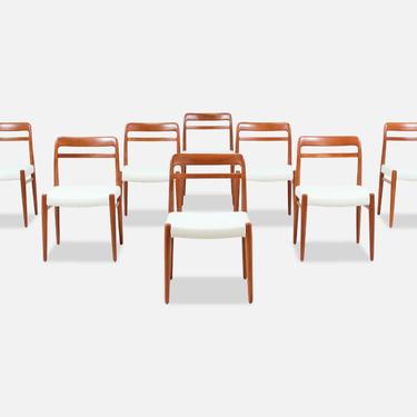 Alf Aarseth Model-145 Dining Chairs for Gustav Bahus & Eft