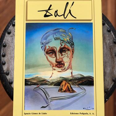 Vintage copy of &amp;quot;Dalí&amp;quot; by Ignacio Gomez de Liano | Spanish Copy of Dalí Art Book 