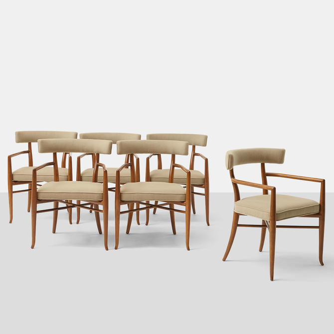 Set of 6 Dining Chairs by T. H. Robsjohn-Gibbings