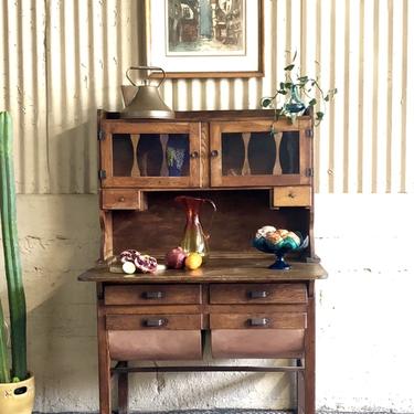 Vintage Americana SOLID Maple Kitchen Cabinet