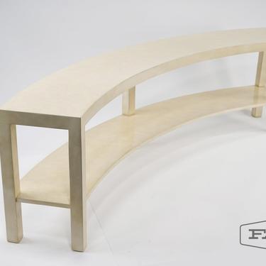 Curved Console Table 1 of 2